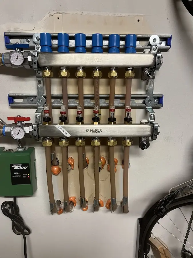 Plumber performing Leak Detection at a residential property in Sergeant Bluff