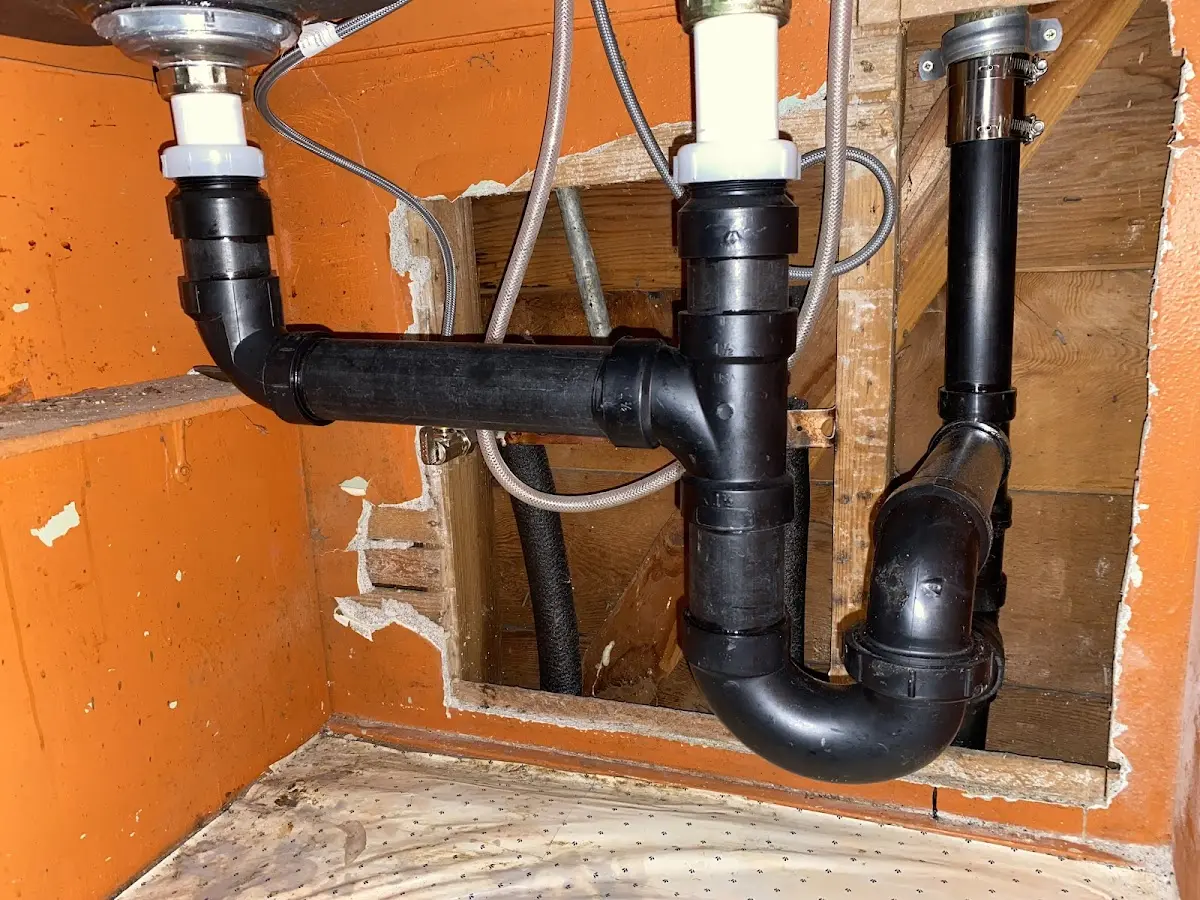 Professional Repiping Services equipment and tools on the job in Sergeant Bluff